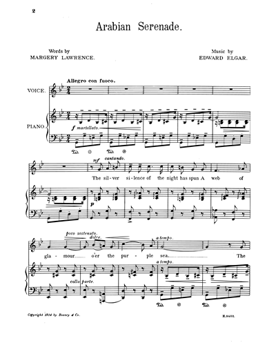 Arabian Serenade in G minor