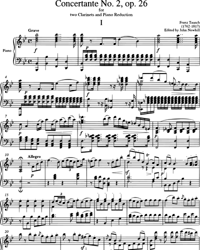 Concertante Nr. 2 in B op. 26