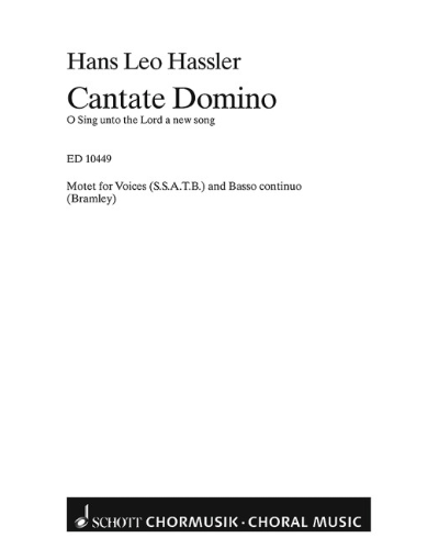 Cantate Domino