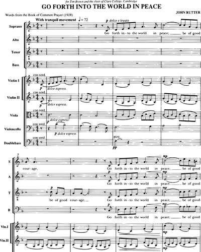 Full Score & Mixed Chorus