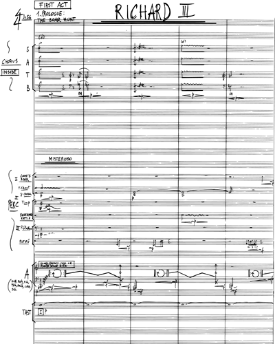 [Act 1] Opera Score