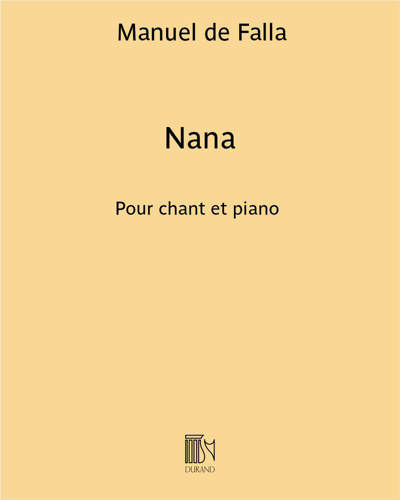 Nana (extrait n. 5 des "Siete canciones populares españolas")