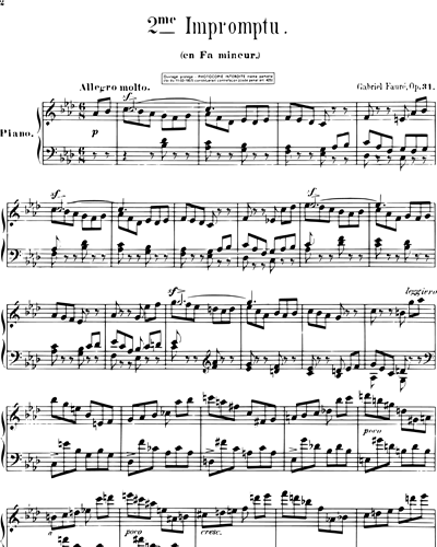 Impromptu in F minor, op. 31 No. 2