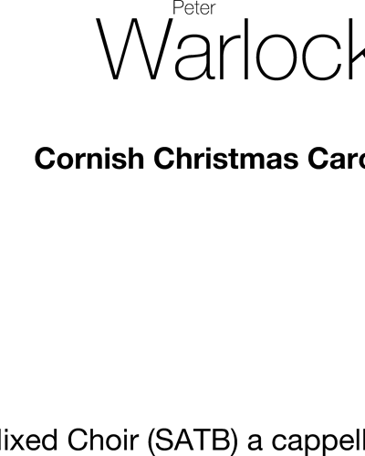 Cornish Christmas Carol