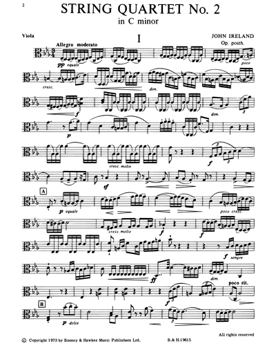 String Quartet No. 2 in C minor, op. posth.