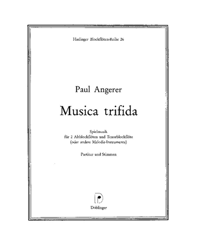 Spielmusik: Musica Trifida