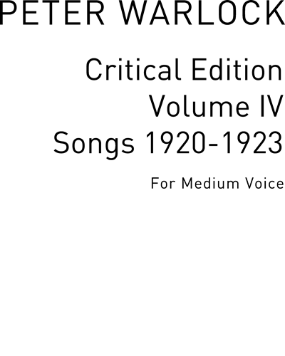 Songs 1920-1923 Vol. 4
