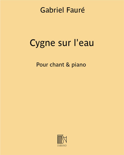 Cygne sur l'eau (from 'Mirages, op. 113')