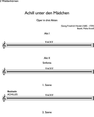 Horn 1 (ad libitum)/Horn 2 (ad libitum)