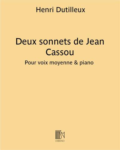 Deux sonnets de Jean Cassou (extraits de "33 sonnets composés au secret")