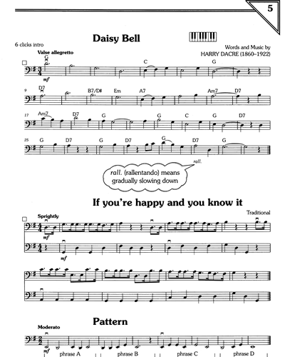 Daisy Bell/If You're Happy And You Know It