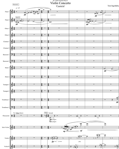Violin Concerto 'Canticle'