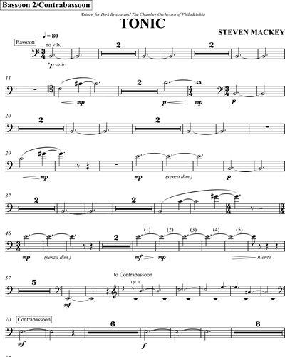 Bassoon 2/Contrabassoon