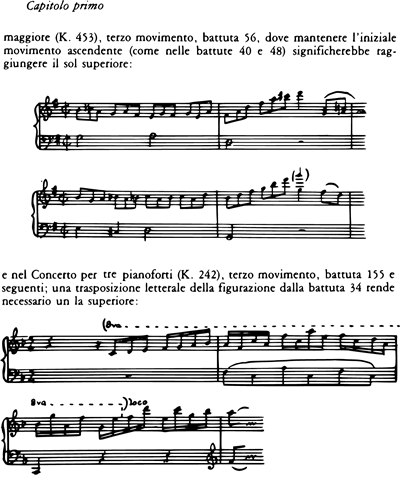 L'interpretazione di Mozart al pianoforte