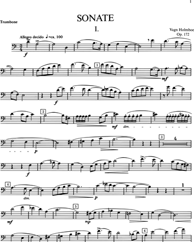 Sonata per trombone e piano