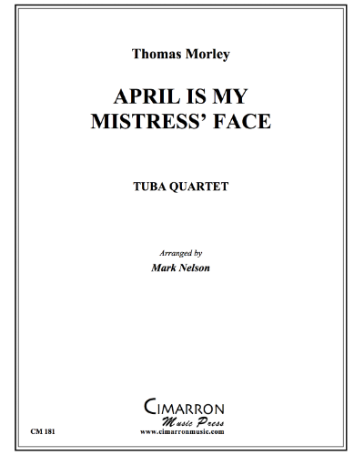 April is in my Mistress' Face