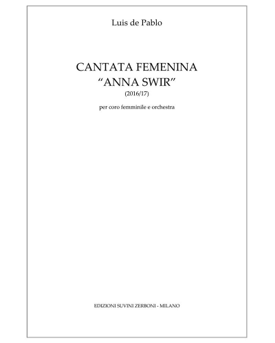 Cantata femenina "Anna Swir"