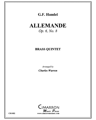 Allemande (from 'Grand Concerto No. 8, op. 6')