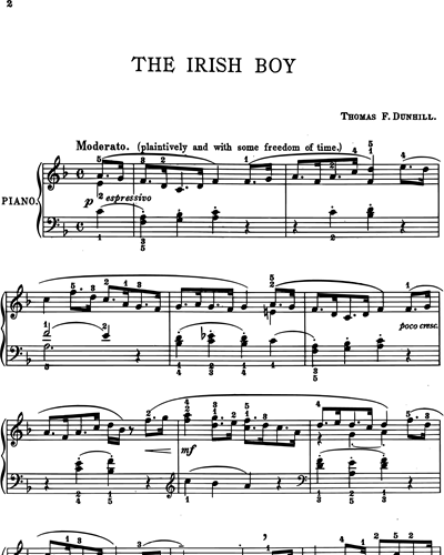 The Irish Boy n. 26 (Pleasure and Study)