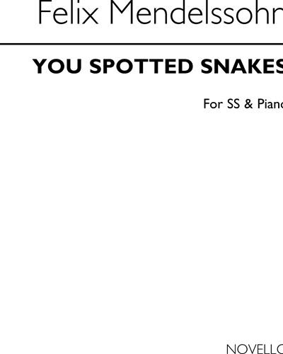 You Spotted Snakes (from "A Midsummer Night's Dream")