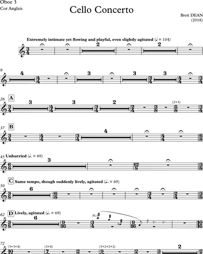 Oboe 3/English Horn