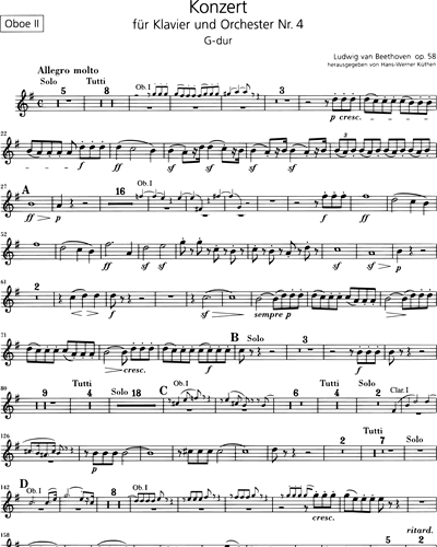 Klavierkonzert Nr. 4 G-dur, op. 58