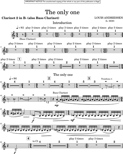 Clarinet 2 in Bb