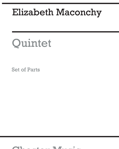 Quintet for Oboe and Strings