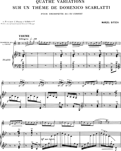 4 Variations sur un thème de Scarlatti