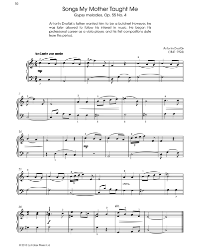 Songs My Mother Taught Me (Gypsy Melodies, Op. 55 No. 4)