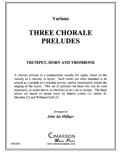 3 Chorale Preludes