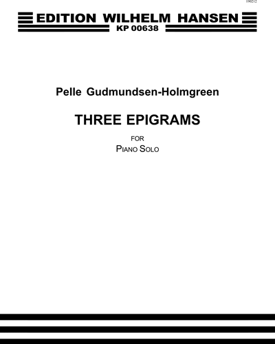 Three Epigrams
