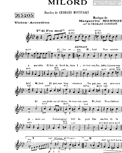 Violin & Accordion (Alternative)