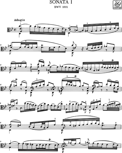 6 sonate e partite per viola