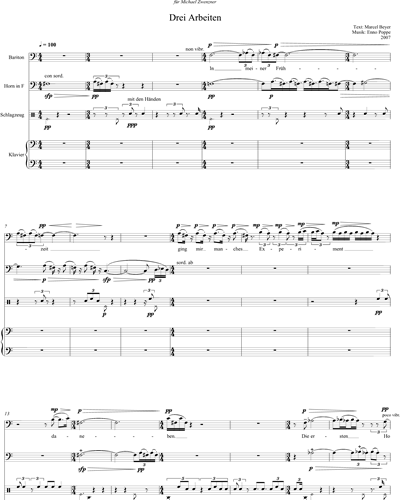 Baritone & Piano & Full Score