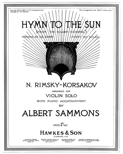 Hymn to the Sun (from "The Golden Cockerel")