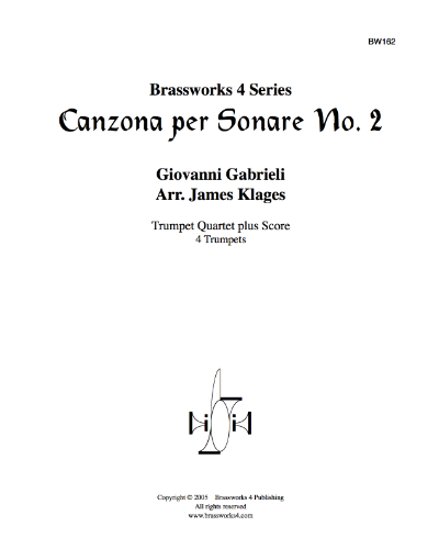 Canzona per Sonare No. 2