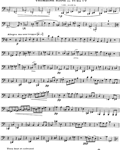 Bass Trombone/Tuba (Alternative)