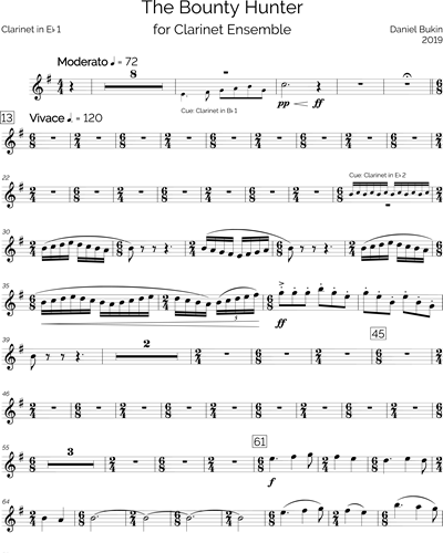 Clarinet in Eb 1