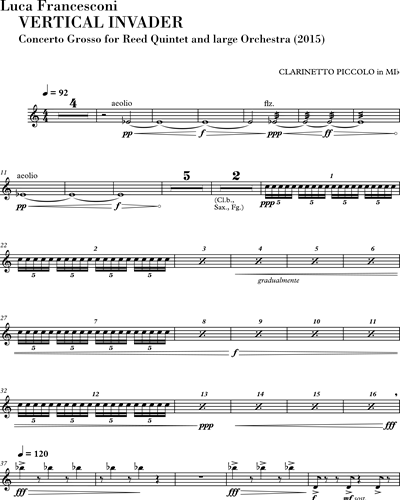 Piccolo Clarinet in Eb