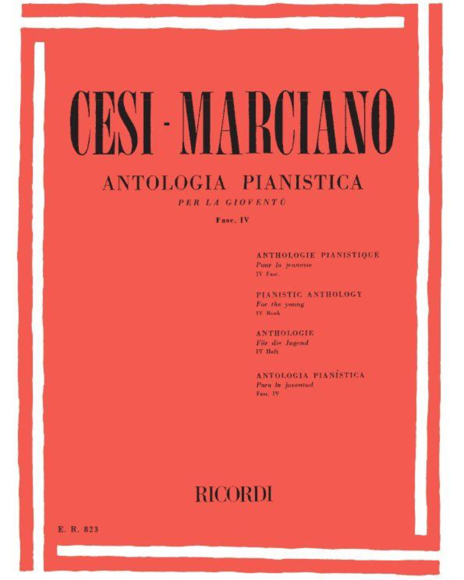 Antologia pianistica per la gioventù Fascicolo 4 Sheet Music by ...