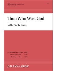 Thou Who Wast God