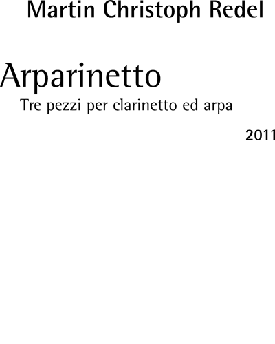 Arparinetto op. 71