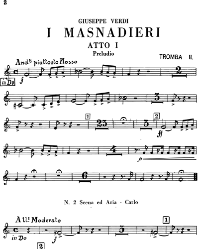 I masnadieri [Traditional]