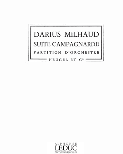 Suite Campagnarde Op. 329