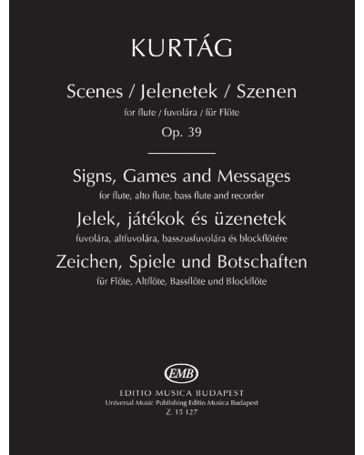 Scenes, op. 39 'Signs, Games and Messages'