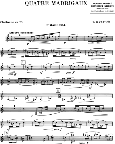 Clarinet in C