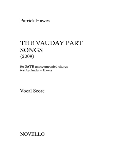 The Vauday Part Songs