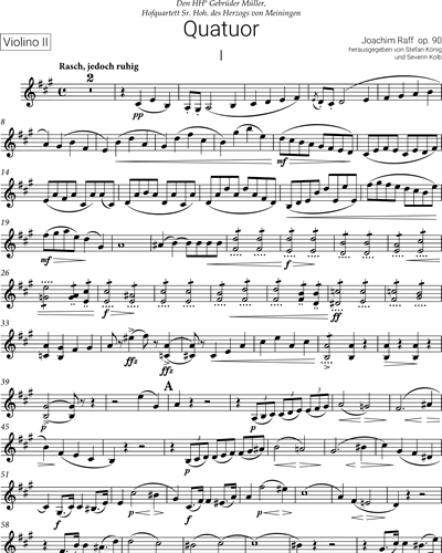 String Quartet No. 2 in A major, op. 90