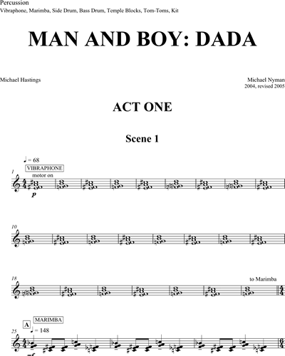 Man & Boy: Dada